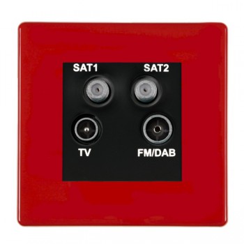 Hartland CFX Colours Digital Television Sockets (DAB Compatible)