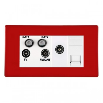 Hartland CFX Colours Digital Television Sockets (DAB Compatible)