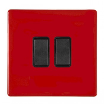 Hartland CFX Colours 2 Way 10AX Rocker Switches