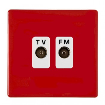 Hartland CFX Colours Television Coaxial Sockets