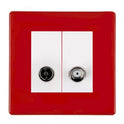 Hartland CFX Colours Television Coaxial Sockets