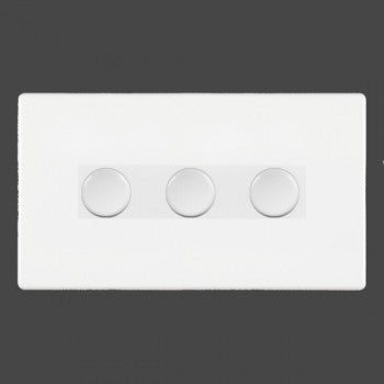 Hartland CFX Colours Resistive Leading Edge Push On/Off Rotary 2 Way Switching Dimmers