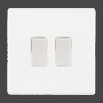 Hartland CFX Colours 2 Way 20AX Rocker Switches