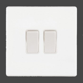 Hartland CFX Colours 2 Way 10AX Rocker Switches