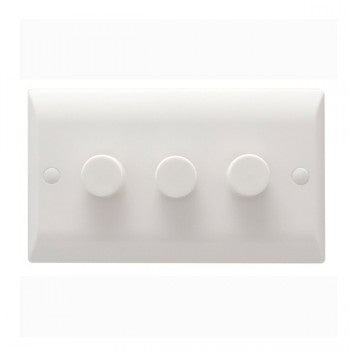 Hamilton Vogue Resistive Leading Edge Push On/Off 2 Way Switching Dimmers