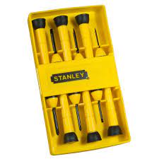 Stanley 0-66-052 Precision Screwdriver Set (6 pc)