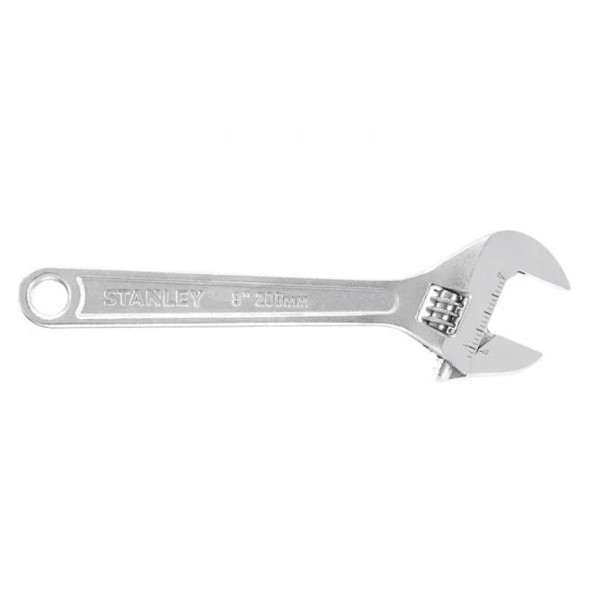 Stanley Adjustable Wrench - Available in 200mm, 250mm, 300mm